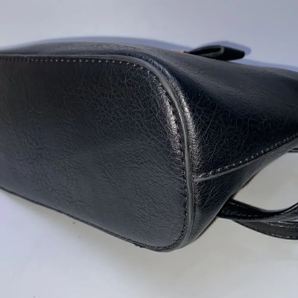 NEW Fashion Bow Crossbody & Wristlet Black Medium